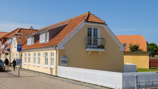 Skagen Denemarken gele huizen