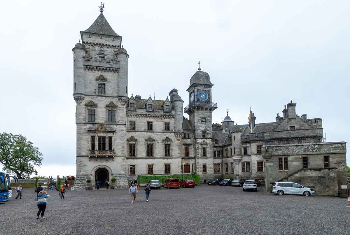 Dunrobin Castle voorzijde