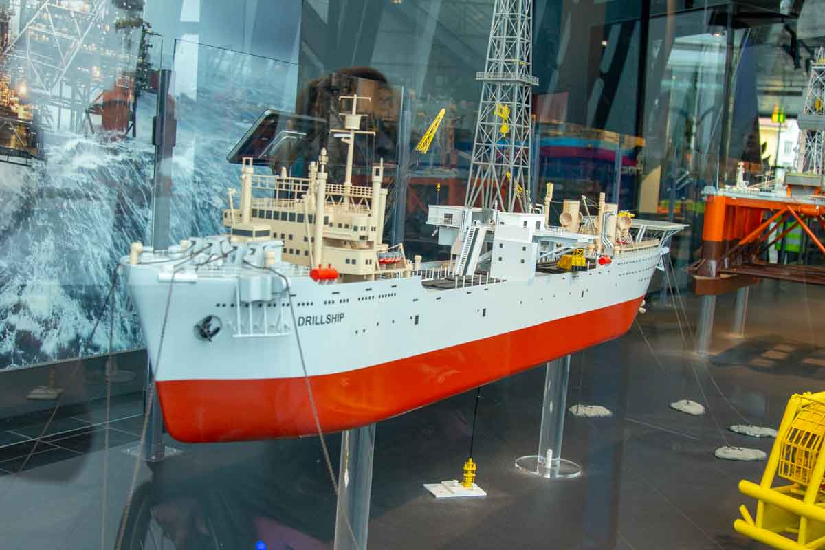 Norsk Oljemuseum stavanger Drillschip