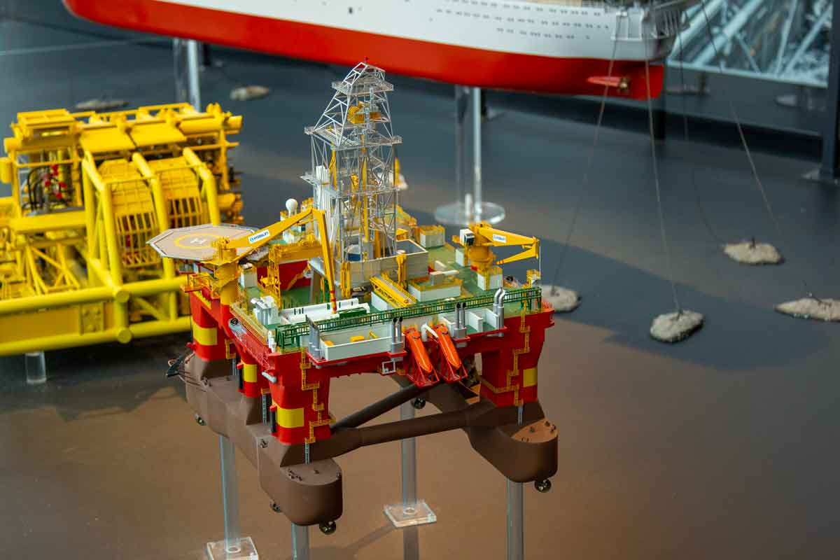 Norsk Oljemuseum stavanger model boortoren